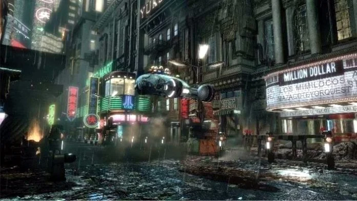 Escena de Blade runner