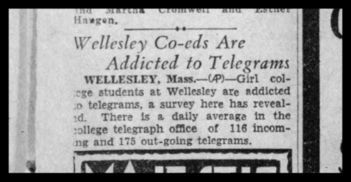 informe de Wellesley College en el siglo XIX