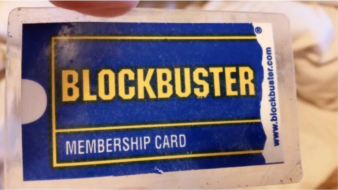 tarjeta de membresía de Blockbuster