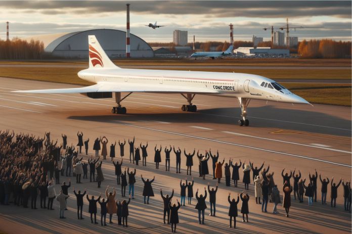 vuelo comercial final del Concorde