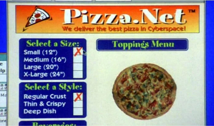 Cómo operaba PizzaNet, la plataforma precursora en la historia del comercio electrónico